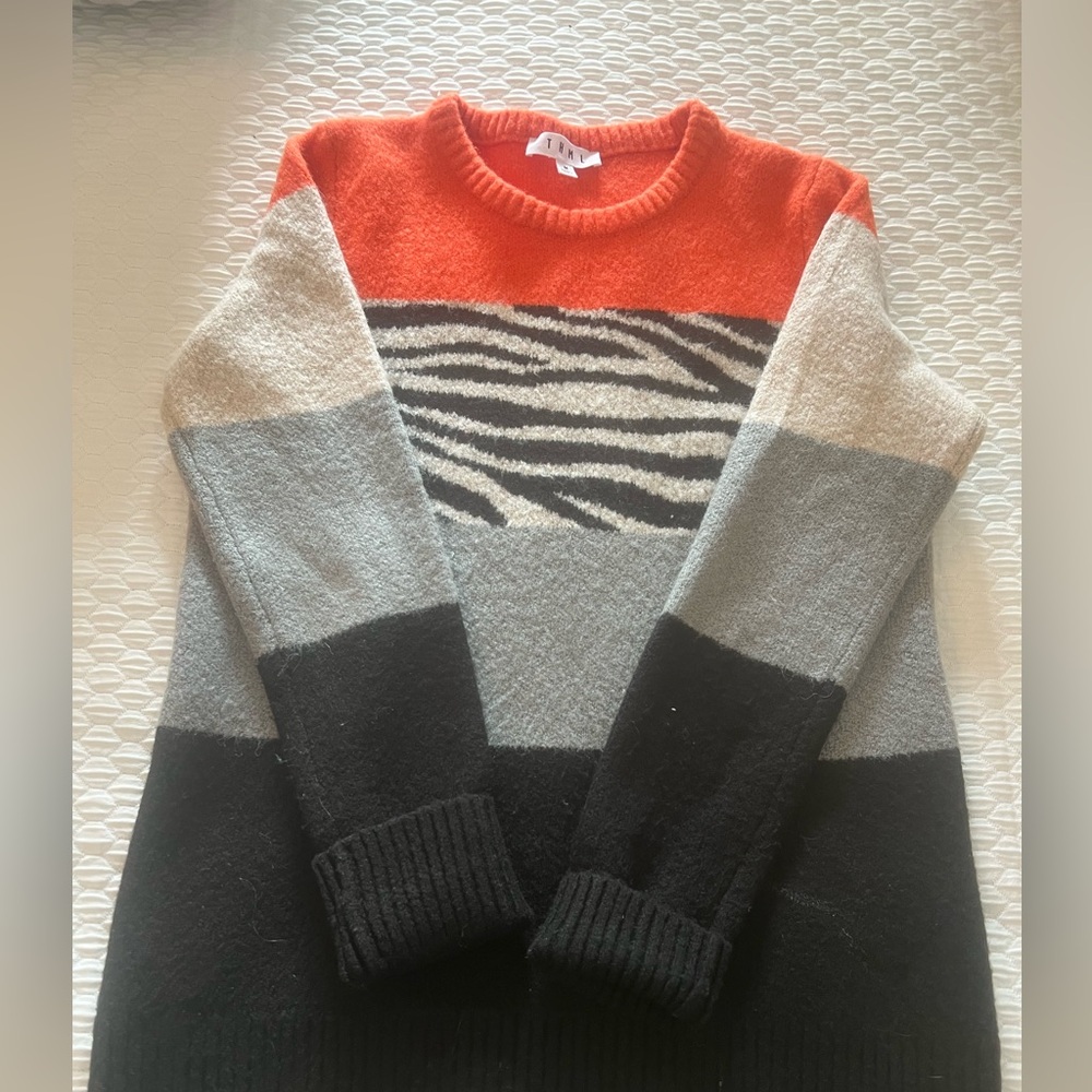 THML Vibrant Orange Sweater